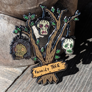 Family Tree pin
