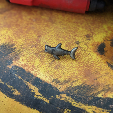 Shark Weather Vane Lapel Pin