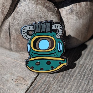 Dive Helmet pin