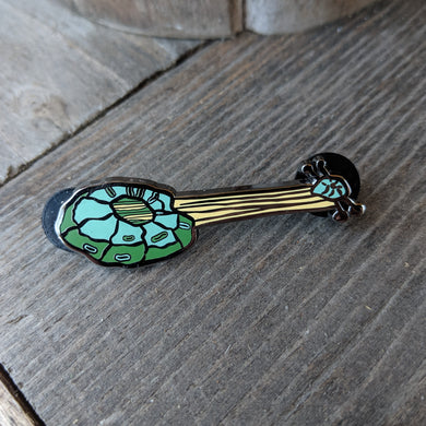 Turtle Guitar pin
