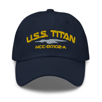 USS Titan Navy Inspired hat