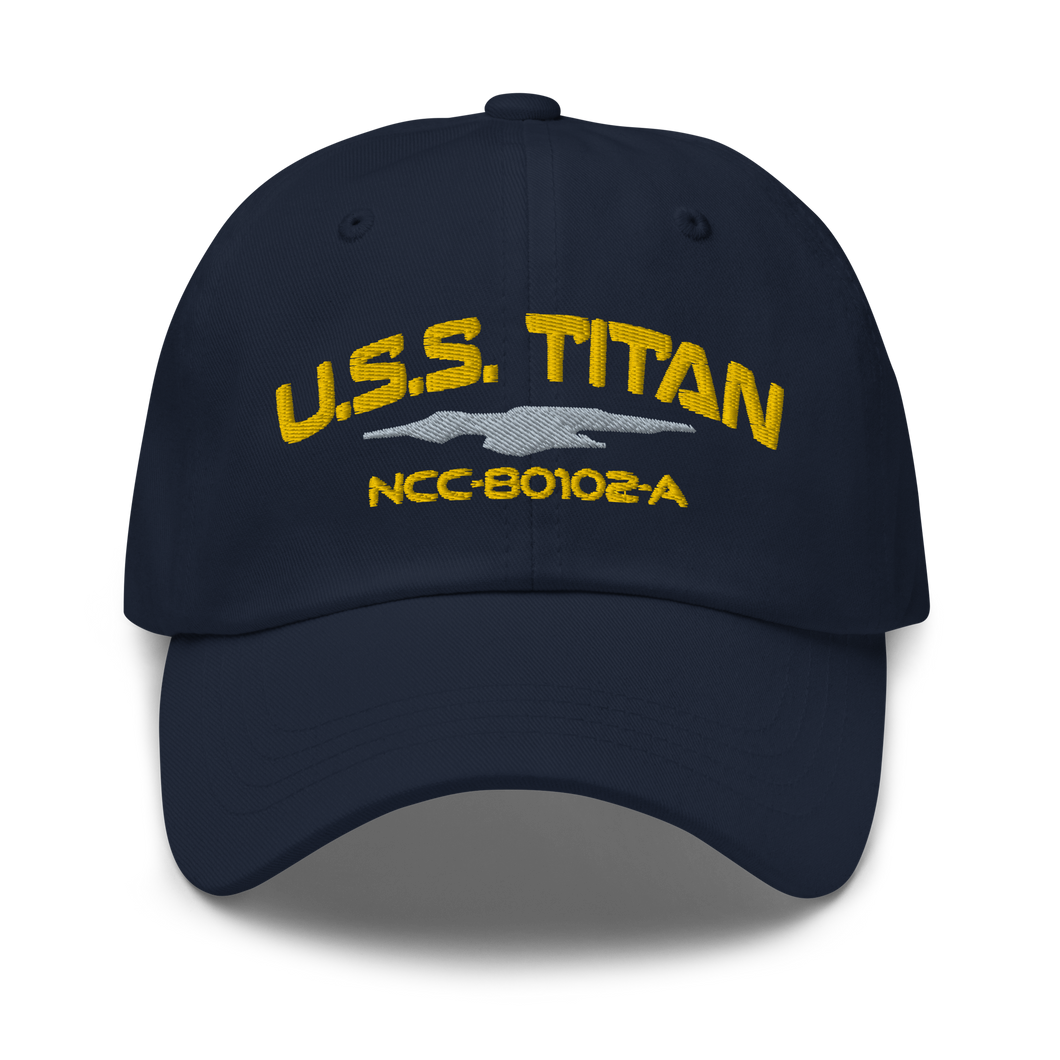 USS Titan Navy Inspired hat