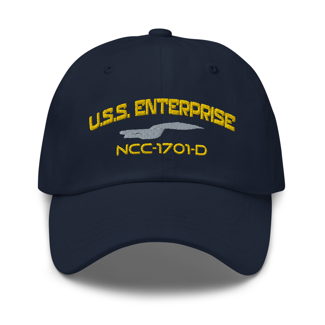 U.S.S. Enterprise Navy inspired hat