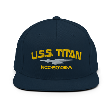 USS TITAN Snapback Hat