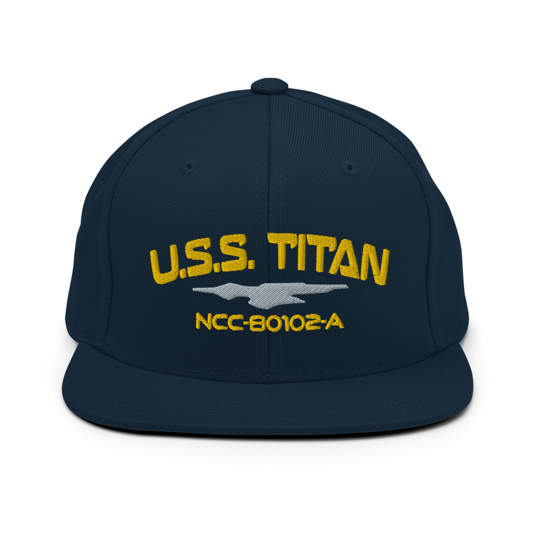 USS TITAN Snapback Hat