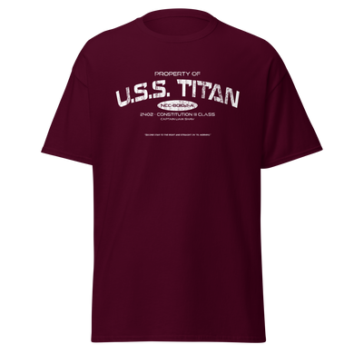 Property of USS Titan 5X Shirt