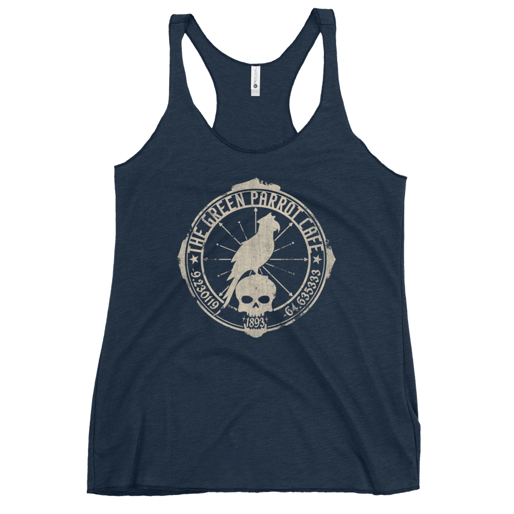 Green Parrot Women's Racerback Tank