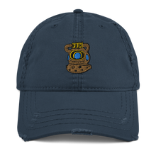 Load image into Gallery viewer, Distressed Dive Helmet Dad Hat