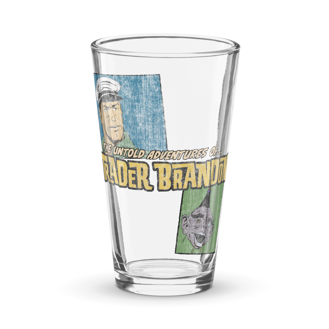 Untold Adventures Shaker pint glass