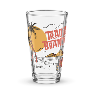 Trader Brandon Tropical Exports Shaker pint glass