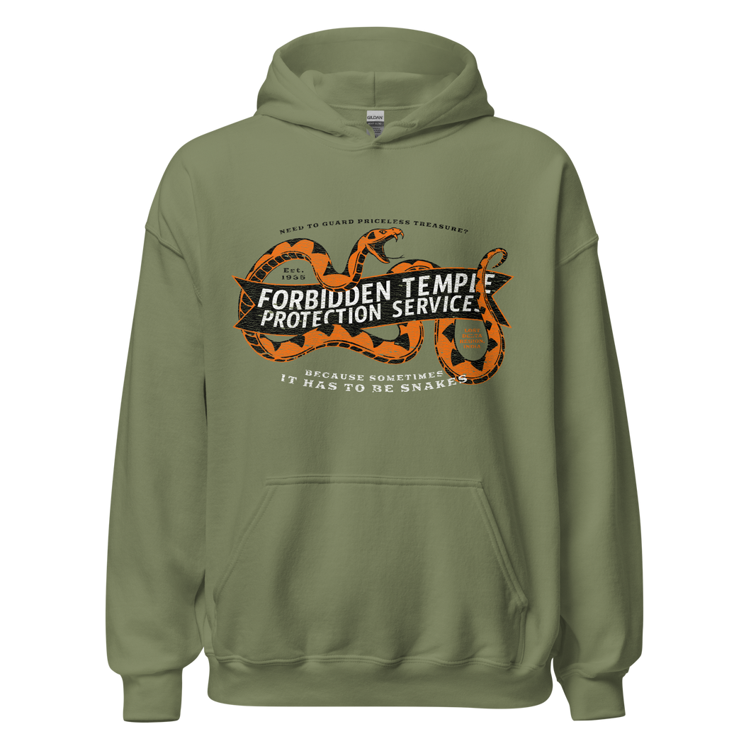 Indiana Jones Inspired Forbidden Protection Service Hoodie