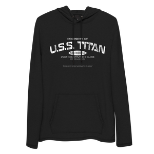 Property of U.S.S. Titan Lightweight Hoodie