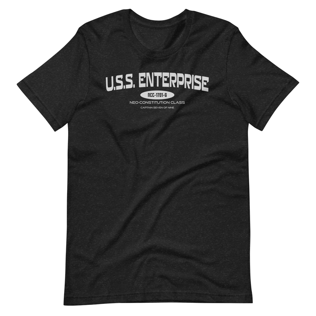 U.S.S. Enterprise G - Captain Seven of Nine t-shirt
