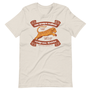 Jumping Tigers Unisex t-shirt
