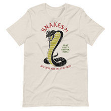 Load image into Gallery viewer, Snakes? Unisex t-shirt