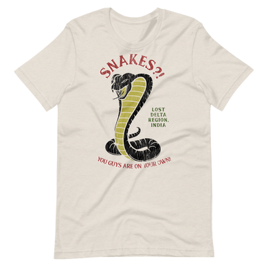 Snakes? Unisex t-shirt