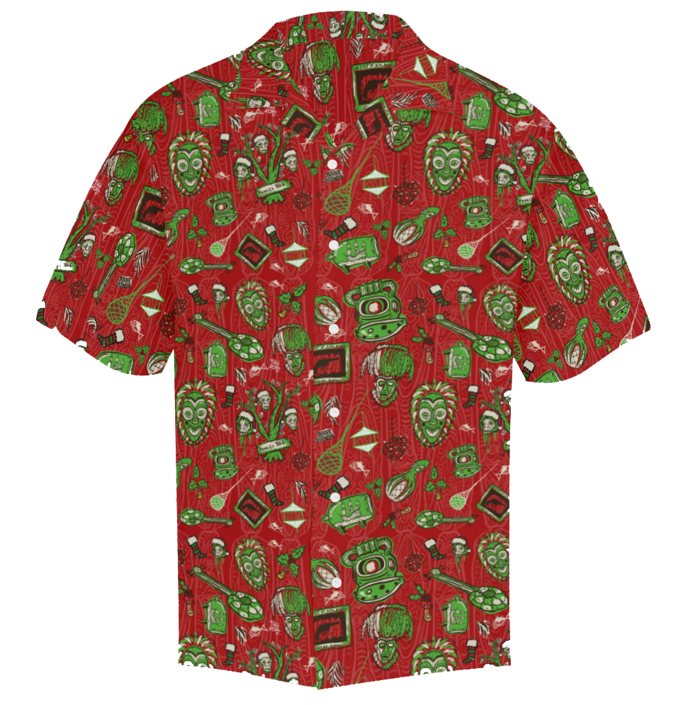 Sam's Holiday Hoopla Aloha Shirt
